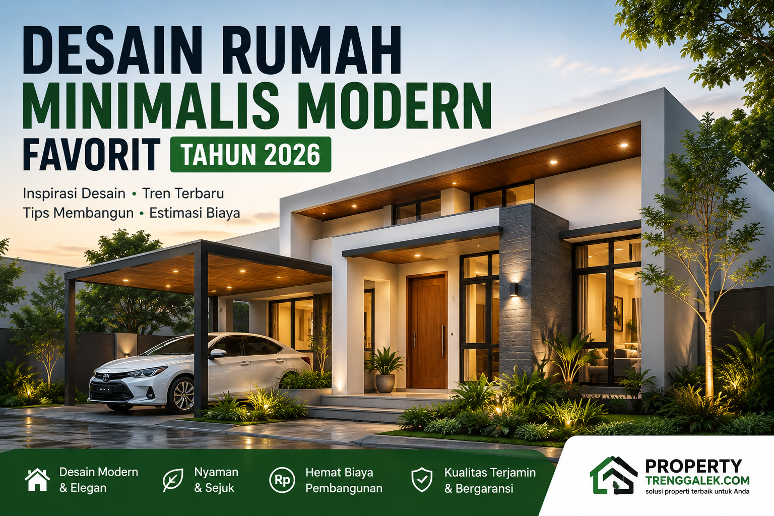 Desain Rumah Minimalis Modern Favorit Tahun 2026
